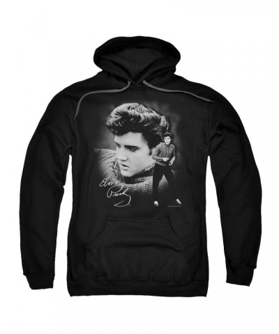 Elvis Presley Hoodie | SWEATER Pull-Over Sweatshirt $15.68 Sweatshirts