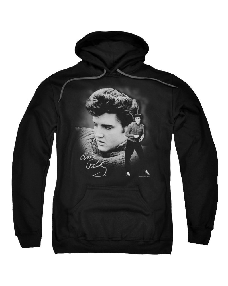 Elvis Presley Hoodie | SWEATER Pull-Over Sweatshirt $15.68 Sweatshirts