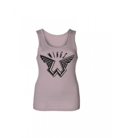 Paul McCartney Wings Logo Women's Tank Top $15.03 Shirts