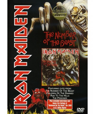 Iron Maiden NUMBER OF THE BEAST DVD $5.06 Videos