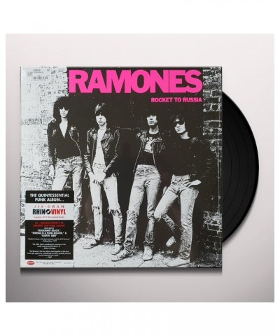 Ramones ROCKET TO RUSSIA (REMASTERED) Vinyl Record $13.50 Vinyl