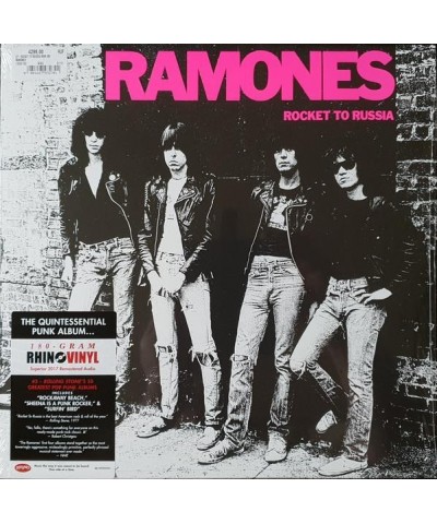 Ramones ROCKET TO RUSSIA (REMASTERED) Vinyl Record $13.50 Vinyl