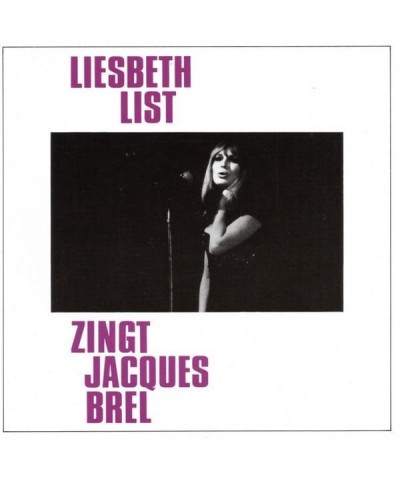 Liesbeth List ZINGT JACQUES BREL CD $5.20 CD