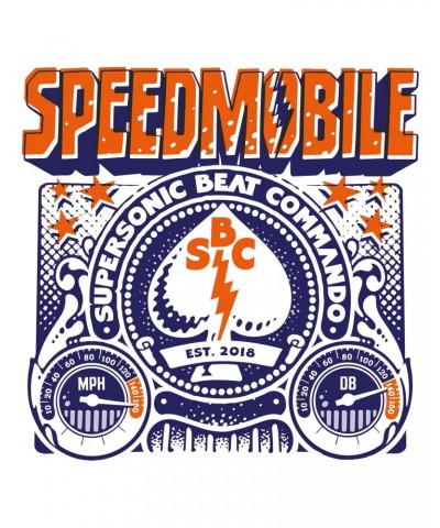 Speedmobile SUPERSONIC BEAT COMMANDO (LIMITED/CRYSTAL CLEAR/180G) Vinyl Record $11.47 Vinyl