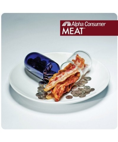 Alpha Consumer Meat Vinyl Record $8.50 Vinyl