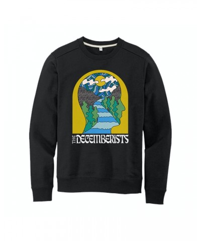 The Decemberists Face Crewneck $16.80 Sweatshirts