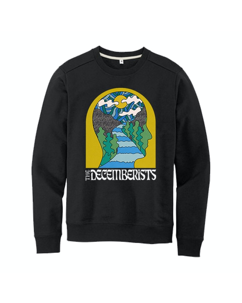 The Decemberists Face Crewneck $16.80 Sweatshirts