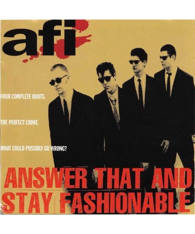 AFI Answer That And Stay Vinyl Record $6.62 Vinyl