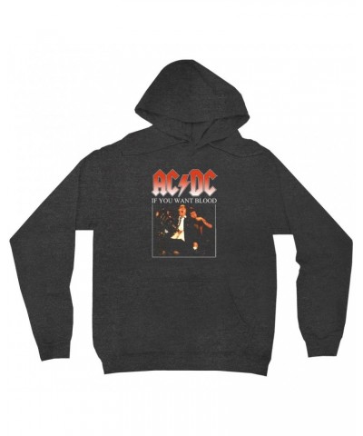 AC/DC Hoodie | If You Want Blood Album Art Hoodie $15.98 Sweatshirts