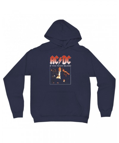 AC/DC Hoodie | If You Want Blood Album Art Hoodie $15.98 Sweatshirts