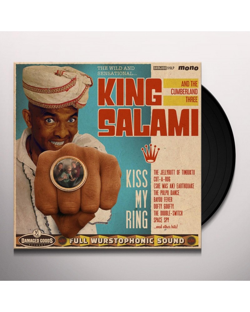 King Salami and the Cumberland Three Kiss My Ring Vinyl Record $7.77 Vinyl