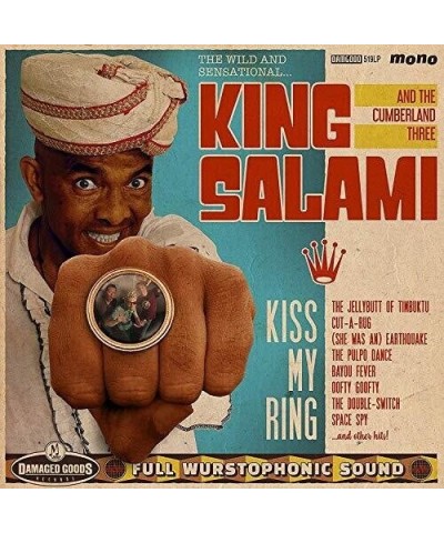 King Salami and the Cumberland Three Kiss My Ring Vinyl Record $7.77 Vinyl