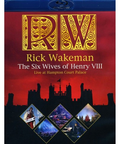 Rick Wakeman SIX WIVES OF HENRY VIII: LIVE AT HAMPTON COURT Blu-ray $5.55 Videos