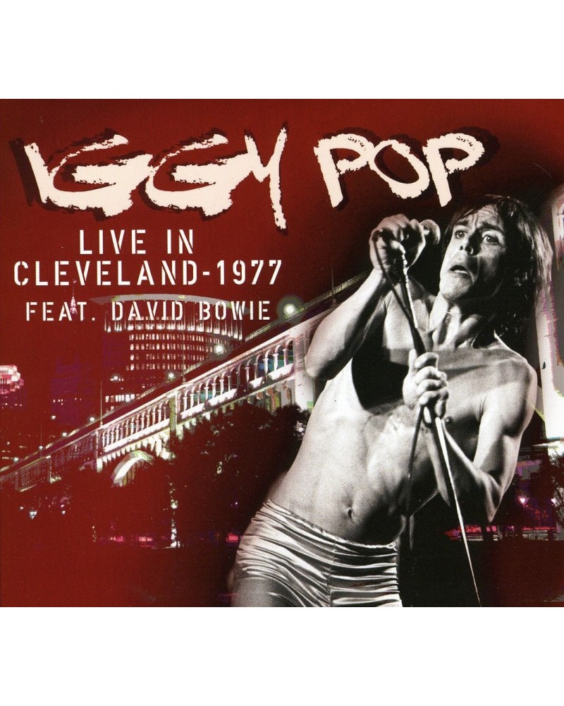 Iggy Pop LIVE IN CLEVELAND CD $6.14 CD