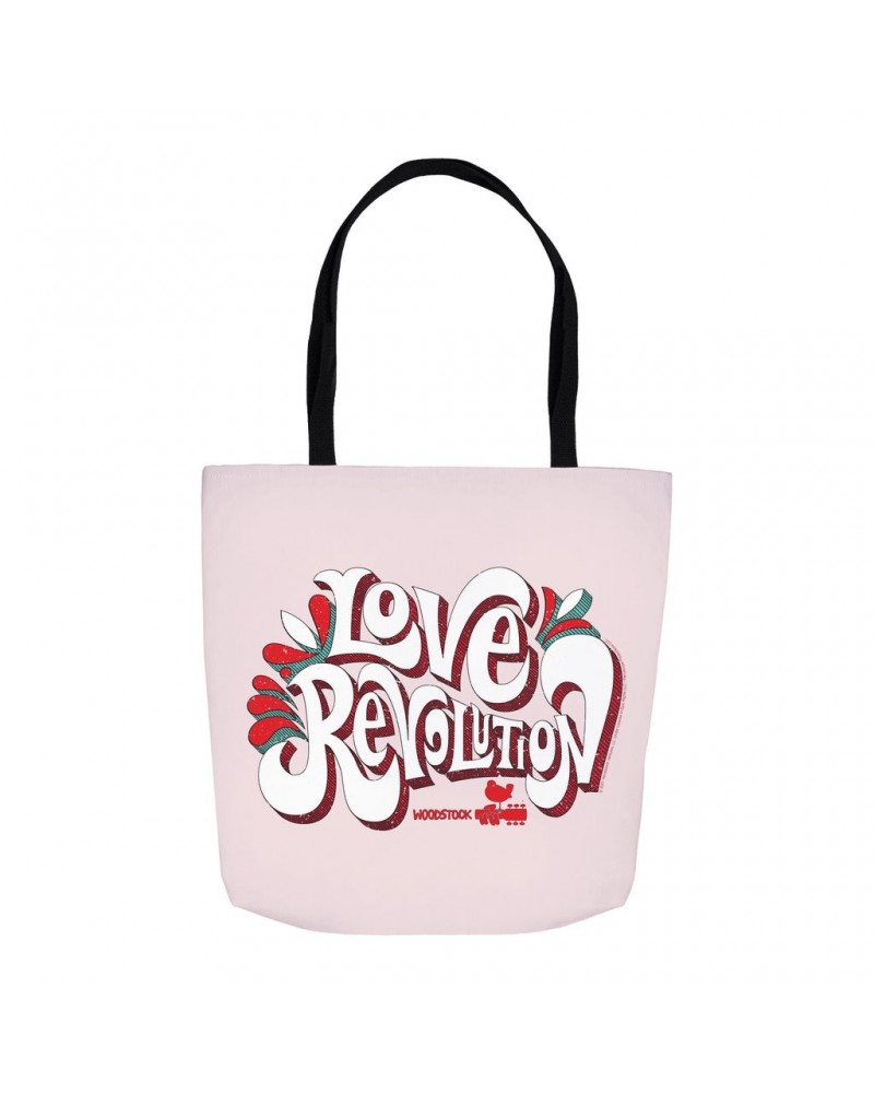 Woodstock Tote Bag | Love Revolution Design Bag $12.72 Bags