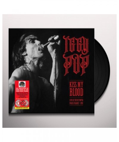 Iggy Pop KISS MY BLOOD (LIVE IN PARIS 1991) Vinyl Record $24.84 Vinyl