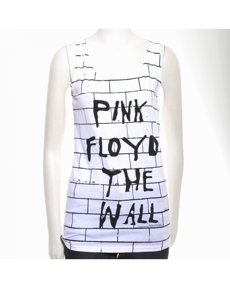 Pink Floyd Women's Wall Brick Print Tank Top $4.00 Shirts