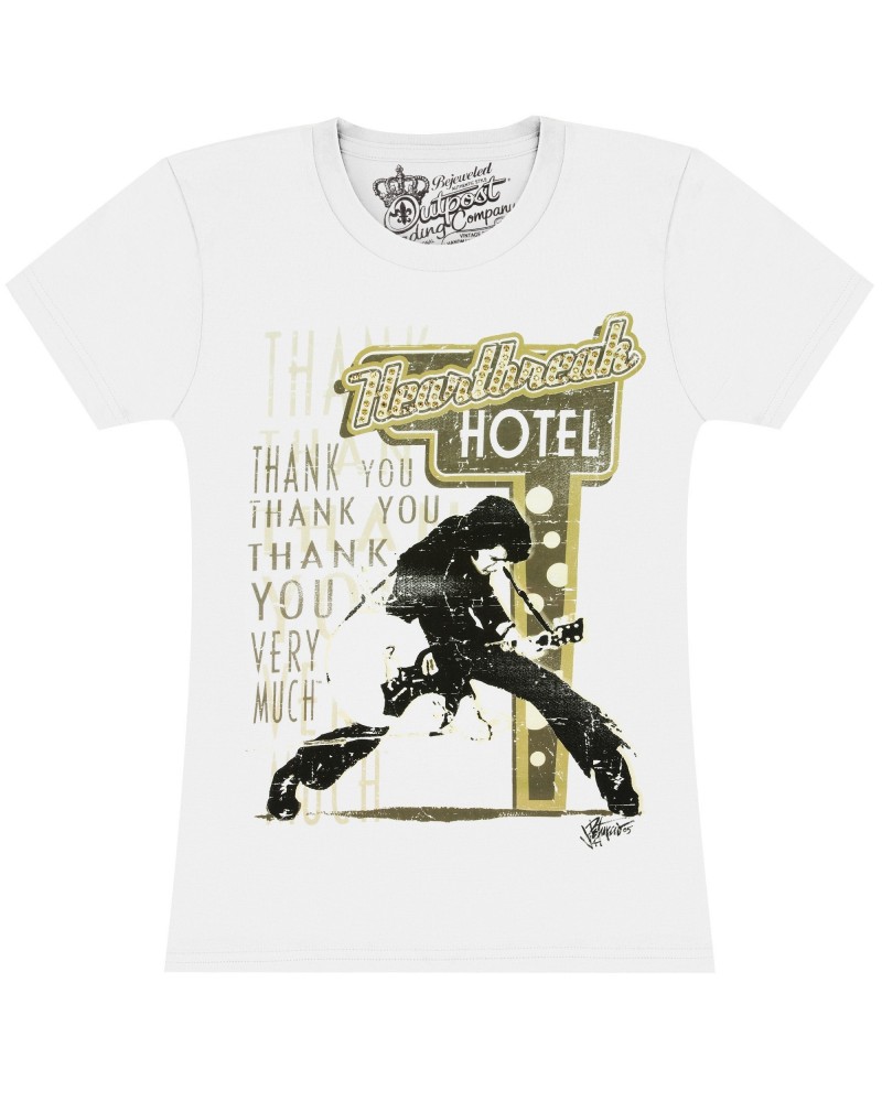 Elvis Presley Heartbreak Hotel Ladies T-Shirt $1.89 Shirts