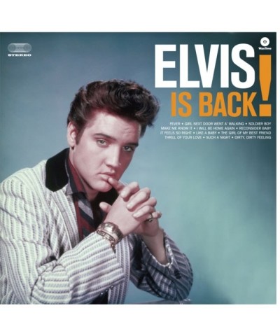 Elvis Presley LP Vinyl Record - Elvis Is Back! $10.75 Vinyl