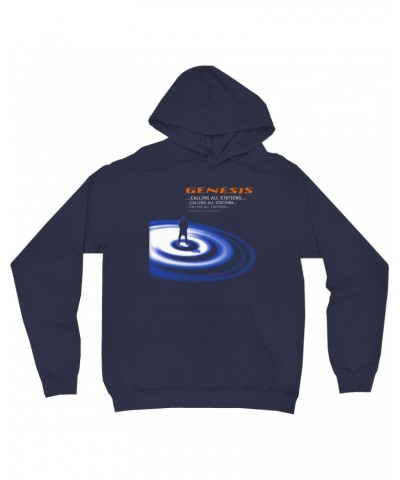 Genesis Hoodie | Calling All Stations Album Cover Hoodie $14.78 Sweatshirts