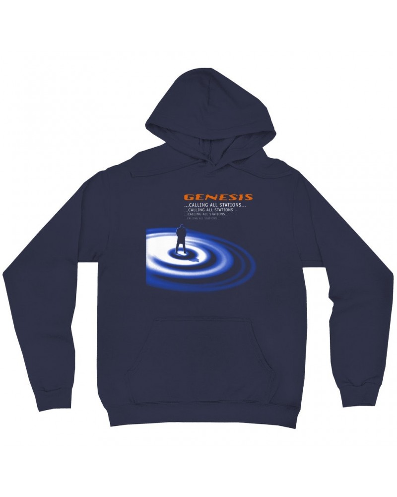 Genesis Hoodie | Calling All Stations Album Cover Hoodie $14.78 Sweatshirts