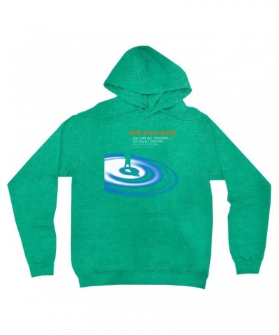 Genesis Hoodie | Calling All Stations Album Cover Hoodie $14.78 Sweatshirts