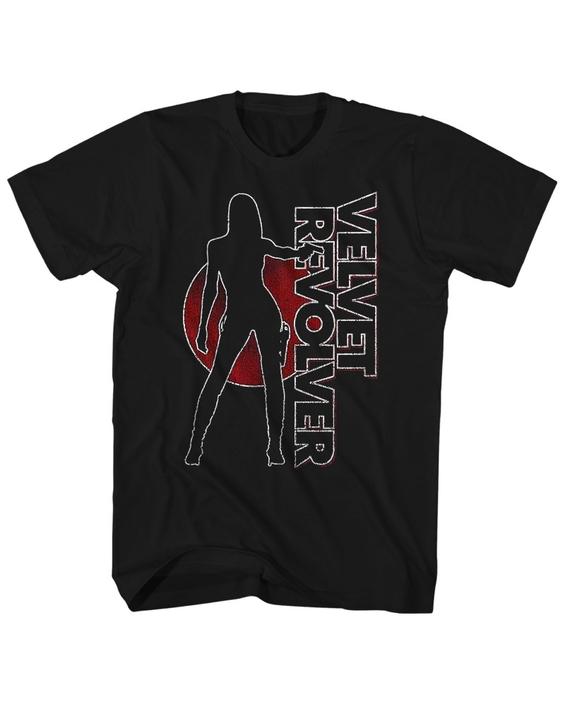 Velvet Revolver T-Shirt | Contraband Logo Shirt $10.38 Shirts