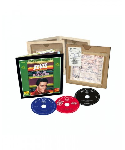 Elvis Presley FTD THE FUN IN ACAPULCO SESSIONS (3 CD + BOOK) $23.84 CD