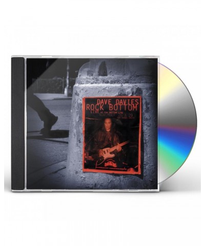 Dave Davies ROCK BOTTOM: LIVE AT THE BOTTOM LINE (20TH ANNIVERSARY/LIMITED EDITION/DELUXE CD) CD $6.29 CD