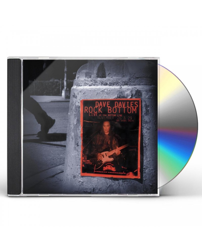 Dave Davies ROCK BOTTOM: LIVE AT THE BOTTOM LINE (20TH ANNIVERSARY/LIMITED EDITION/DELUXE CD) CD $6.29 CD