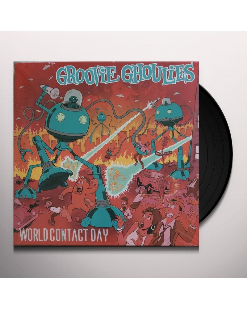 Groovie Ghoulies World Contact Day Vinyl Record $11.27 Vinyl