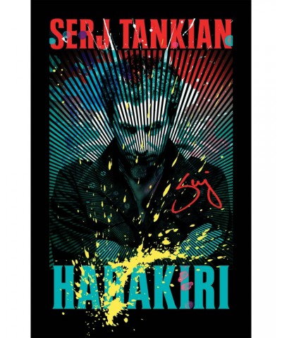 Serj Tankian Harakiri 'Splatter' Promotional Poster - Autographed $7.60 Decor