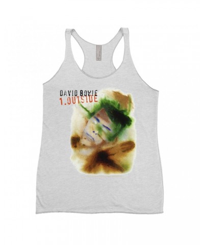 David Bowie Ladies' Tank Top | 1. Outside Album Cover Shirt $13.32 Shirts