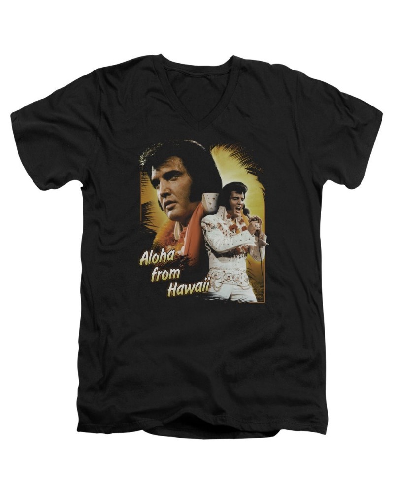 Elvis Presley T Shirt (Slim Fit) | ALOHA Slim-fit Tee $7.79 Shirts