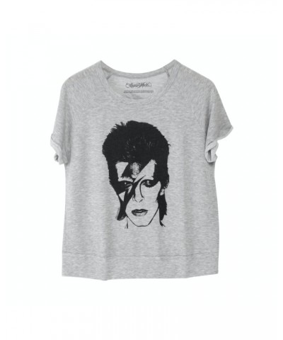 David Bowie Aladdin Sane Lauren Moshi Short Sleeve Women's T-Shirt $46.20 Shirts