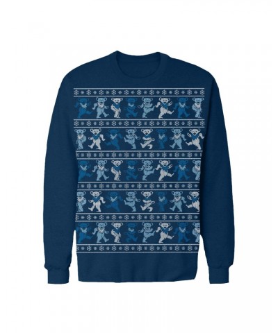 Grateful Dead Holiday Long Sleeve Shirt | Jolly Dancing Bears Long Sleeve Shirt $11.74 Shirts