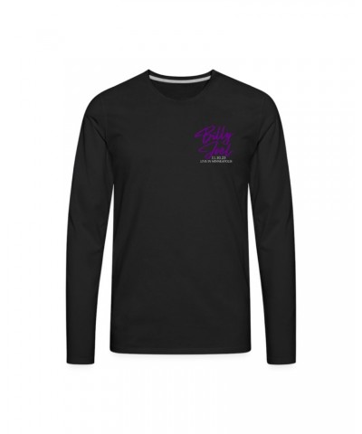 Billy Joel "11-10-23 MinnesotaSet List" Black Long Sleeve Online Exclusive $29.40 Shirts