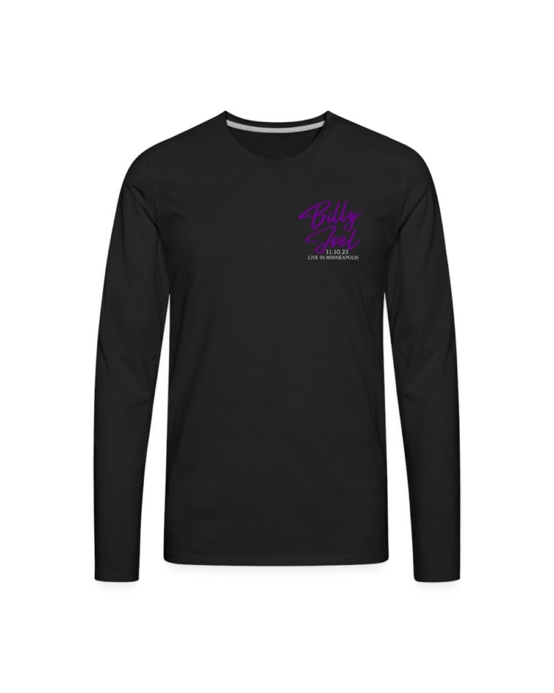 Billy Joel "11-10-23 MinnesotaSet List" Black Long Sleeve Online Exclusive $29.40 Shirts