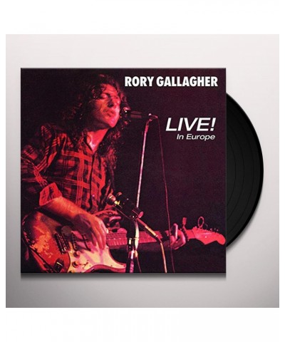 Rory Gallagher LIVE IN EUROPE Vinyl Record $11.78 Vinyl