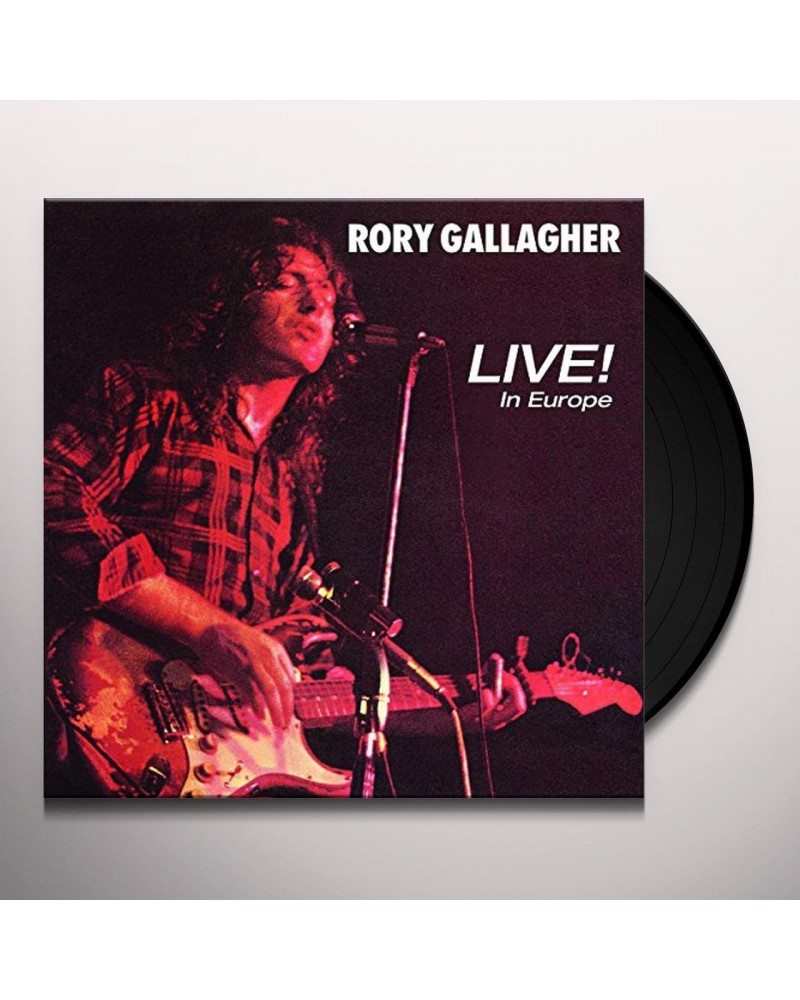 Rory Gallagher LIVE IN EUROPE Vinyl Record $11.78 Vinyl