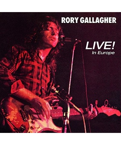 Rory Gallagher LIVE IN EUROPE Vinyl Record $11.78 Vinyl