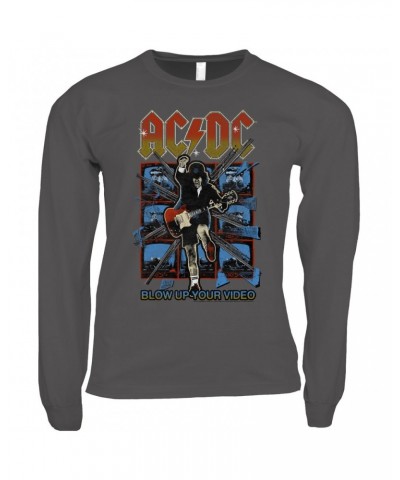 AC/DC Long Sleeve Shirt | Blow Up Your Video Design Shirt $8.99 Shirts