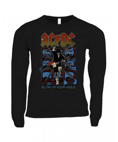 AC/DC Long Sleeve Shirt | Blow Up Your Video Design Shirt $8.99 Shirts