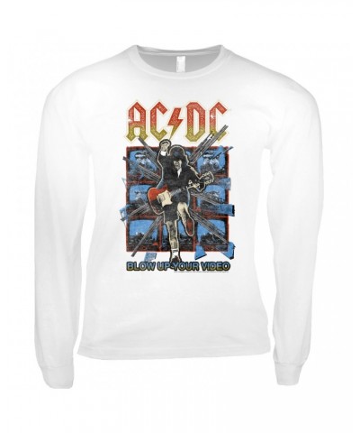 AC/DC Long Sleeve Shirt | Blow Up Your Video Design Shirt $8.99 Shirts