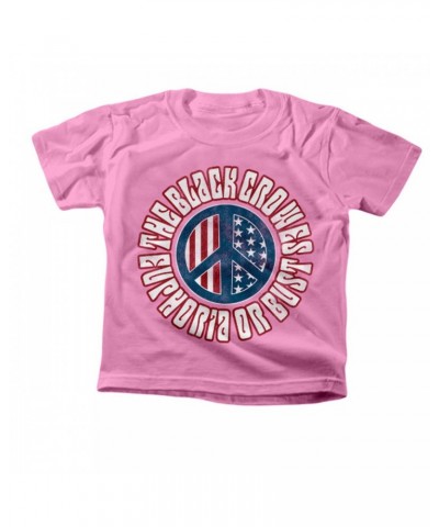 The Black Crowes "Peace" Kids Pink T-Shirt $6.88 Shirts