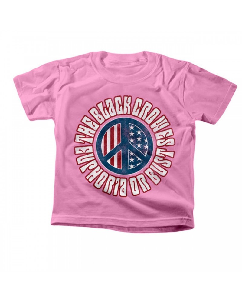 The Black Crowes "Peace" Kids Pink T-Shirt $6.88 Shirts