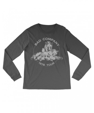 Bad Company Long Sleeve Shirt | Run With The Pack 1976 Tour Shirt $12.88 Shirts