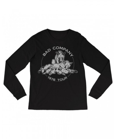 Bad Company Long Sleeve Shirt | Run With The Pack 1976 Tour Shirt $12.88 Shirts