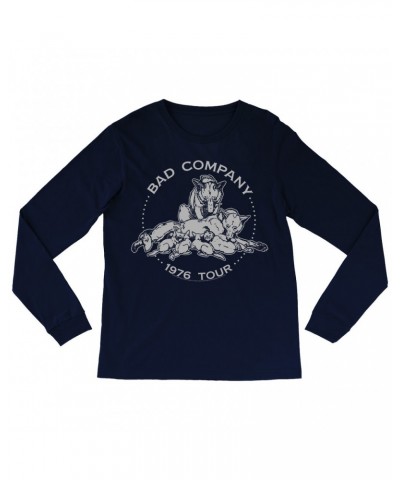 Bad Company Long Sleeve Shirt | Run With The Pack 1976 Tour Shirt $12.88 Shirts