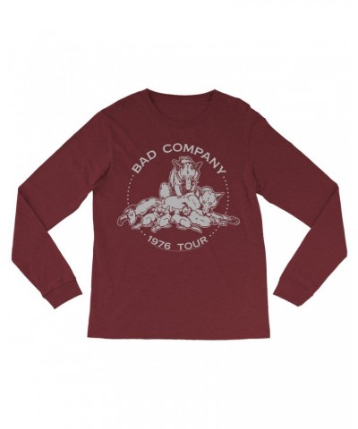 Bad Company Long Sleeve Shirt | Run With The Pack 1976 Tour Shirt $12.88 Shirts